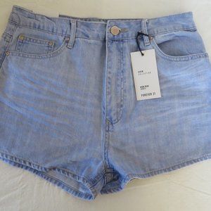 Forever 21 Light Denim Shorts